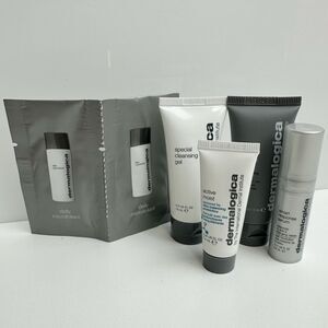 Dermalogica Skincare Cleanser, Serum, Active Moist & Microfoliant Travel Size